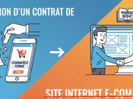 ésiliation contrat site ecommerce